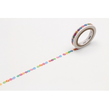 MTEX1P179Z - 4971910253816 - Masking Tape (MT) - Masking Tape MT EX bonbons 0,7cm x 7m