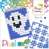 PIXEL Kit créatif porte-clé 4x3cm Fantôme