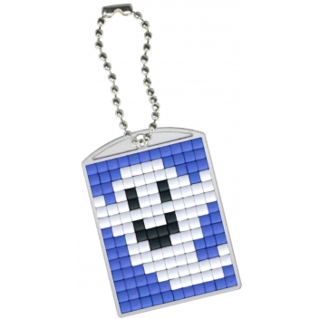 PX23033 - 8718468123033 - PIXEL Kit - PIXEL Kit créatif porte-clé 4x3cm Fantôme