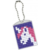 PIXEL Kit créatif porte-clé 4x3cm Licorne