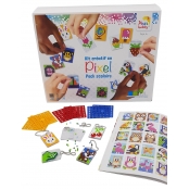 PIXEL Pack scolaire 15 porte-clés + 15 livrets d'activités