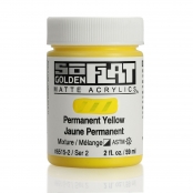 Peinture Acrylic SoFlat Golden 60 ml Jaune Permanent S2