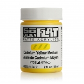 Peinture Acrylic SoFlat Golden 60 ml Jaune de Cadmium Moyen S7