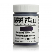 Peinture Acrylic SoFlat Golden 60 ml Violet Dioxazine Foncé S6