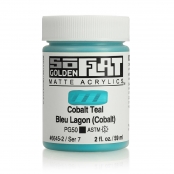 Peinture Acrylic SoFlat Golden 60 ml Bleu Lagon (Cobalt) S7