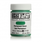 Peinture Acrylic SoFlat Golden 60 ml Vert Permanent S4