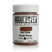 Peinture Acrylic SoFlat Golden 60 ml Oxyde Rouge S1