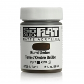 Peinture Acrylic SoFlat Golden 60 ml Terre d\'ombre Brûlée S1