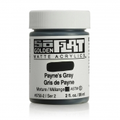 Peinture Acrylic SoFlat Golden 60 ml Gris de Payne S2