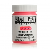 Peinture Acrylic SoFlat Golden 60 ml Rose Fluorescent S5