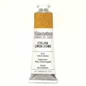 Peinture à l'huile Williamsburg 37ml Ocre Citron (Italie) S3