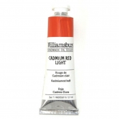 Peinture à l'huile Williamsburg 37ml Rouge de Cadmium clair S7