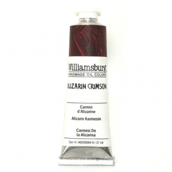 WT-0684 - 877463000003 - Williamsburg - Peinture à l'huile Williamsburg 37ml Carmin d'Alizarine S4 - 2