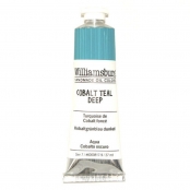 Peinture à l'huile Williamsburg 37ml Turquoise de Cobalt foncé S7