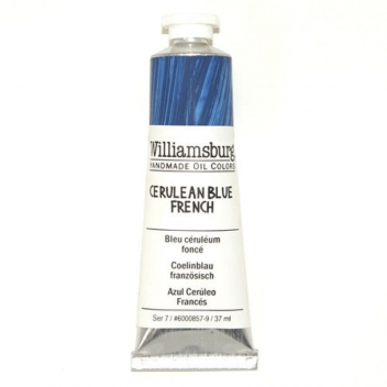 WT-0857 - 877463000263 - Williamsburg - Peinture à l'huile Williamsburg 37ml Bleu céruléum foncé S7 - 2