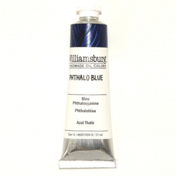 WT-1004 - 877463000881 - Williamsburg - Peinture à l'huile Williamsburg 37ml Bleu Phthalocyanine S4 - 2