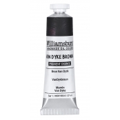 Peinture à l'huile Williamsburg 37ml Brun Van Dyck S1