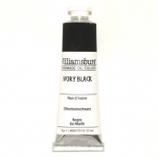 Peinture à l'huile Williamsburg 37ml Noir d'ivoire S1