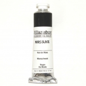 Peinture à l'huile Williamsburg 37ml Noir de Mars S2