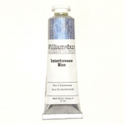 Peinture à l'huile Williamsburg 37ml Bleu interférence S4