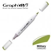 Marqueur manga à l’alcool Graph\'it Brush 8280 Military