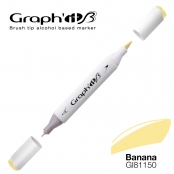 Marqueur manga à l’alcool Graph'it Brush 1150 Banana