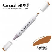 Marqueur manga à l’alcool Graph'it Brush 3150 Cognac