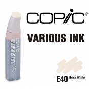 Recharge encre Copic Various Ink E40 Brick White