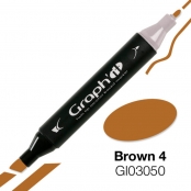 Marqueur à l\'alcool  Graph\'it  Marker 3050 Brown 4