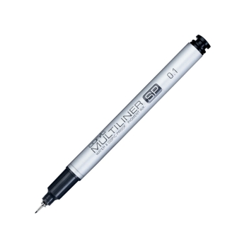 CLS01N - 4511338041123 - Copic - Marqueur Calibré Multiliner Copic SP noir 0,1mm