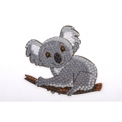 Kit sticker broderie diamant 9x9cm Koala