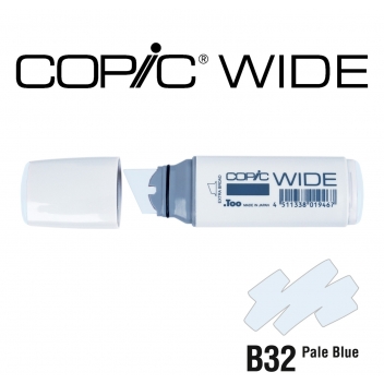 CWB32 - 4511338019535 - Copic - Marqueur Large Copic Wide Pale blue