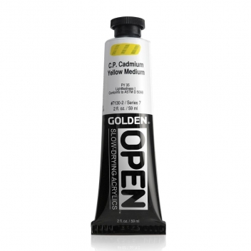 T07130 - 0738797713024 - Golden - Peinture Acrylic Open Golden 60 ml Jaune de cadmium moyen S7