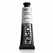 Peinture Acrylic Open Golden 60 ml Argent Iridescent Fin S5