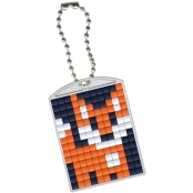PIXEL Kit créatif porte-clé 4x3cm - Renard