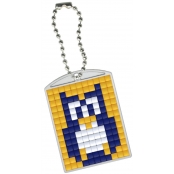 PIXEL Kit créatif porte-clé 4x3cm - Hibou