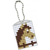 PIXEL Kit créatif porte-clé 4x3cm - Cheval