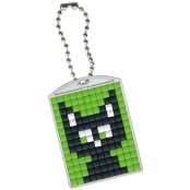PIXEL Kit créatif porte-clé 4x3cm - Chat