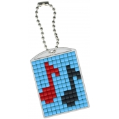 PIXEL Kit créatif porte-clé 4x3cm - Musique
