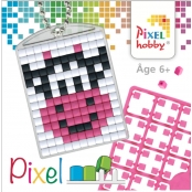 PIXEL Kit créatif porte-clé 4x3cm - Vache