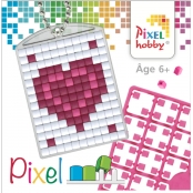 PIXEL Kit créatif porte-clé 4x3cm - Cœurs