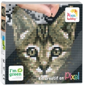 PIXEL Kit créatif tableau 12x12cm - Chat