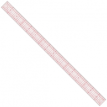 GX41918 - 3700010419188 - Graphoplex - Règle de couture japonaise 80cm