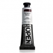 Peinture Acrylic Open Golden 60 ml Marron Pourpre Permanent S7