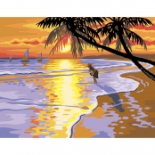 Peinture par N° - Sous les tropiques