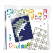 PIXEL Kit créatif porte-clé 4x3cm - Dauphin