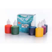 Marbling base huile 6 couleurs 25ml