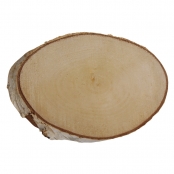 Disque de bouleau ovale Ø21 - 23 cm