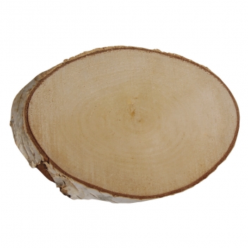 85439000 - 4006166190971 - Rayher - Disque de bouleau ovale Ø21 - 23 cm