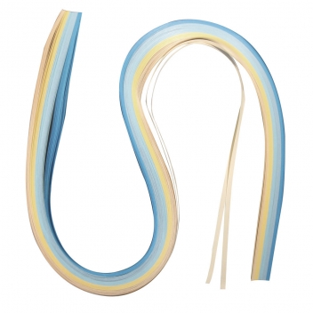 71992000 - 4006166210419 - Rayher - Papier pour Quilling 3 mm Bleu et jaune 100 pièces